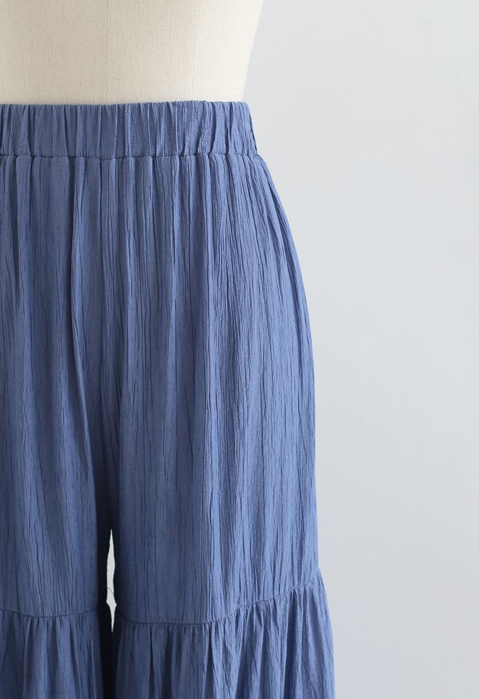 Sunny Days Wide-Leg Pants in Navy