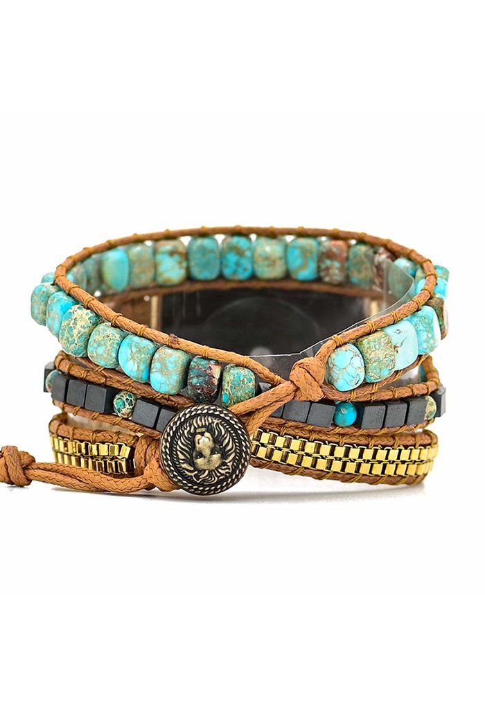 Turquoise Natural Stone Watch Strap