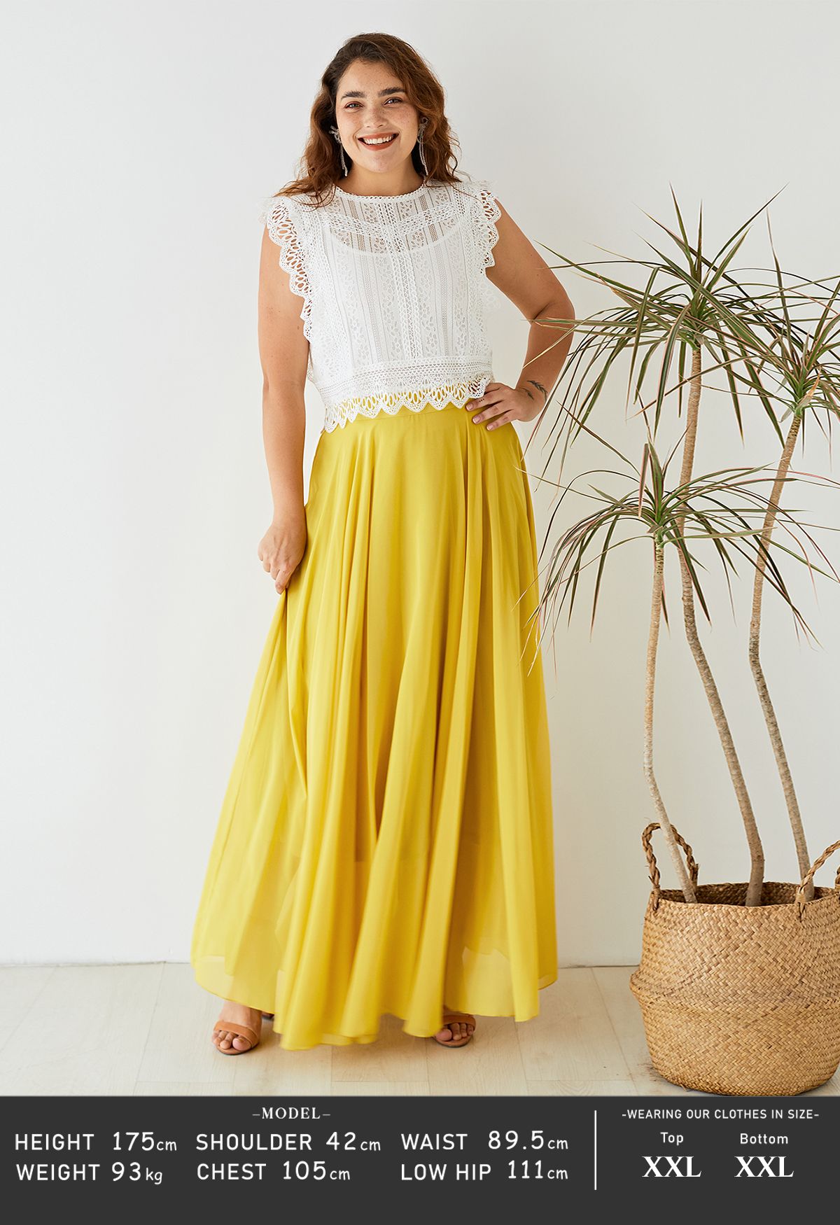 Timeless Favorite Chiffon Maxi Skirt in Mustard